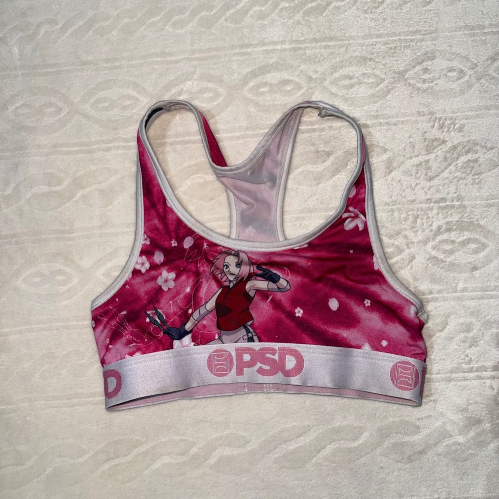 PSD Sports Bra Sakura Haruno from Naruto